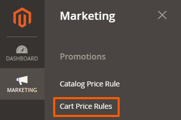 cart price rule