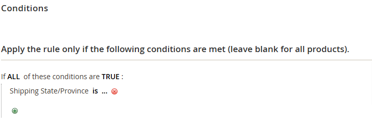 conditions