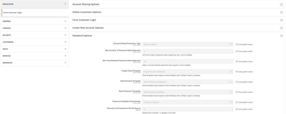 force config4