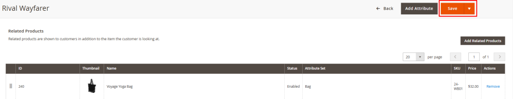 disapprove save changes